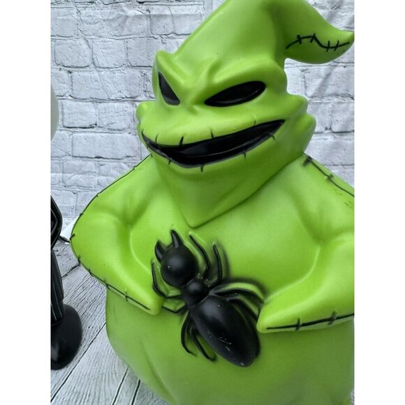 Nightmare Before Christmas Halloween Oogie Sally Jack Skellington Blow Mold Set - Picture 14 of 16